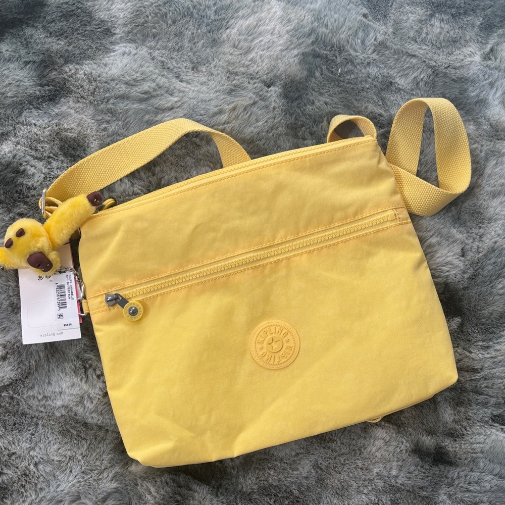 Kipling Sunny Yellow Crossbody Bag